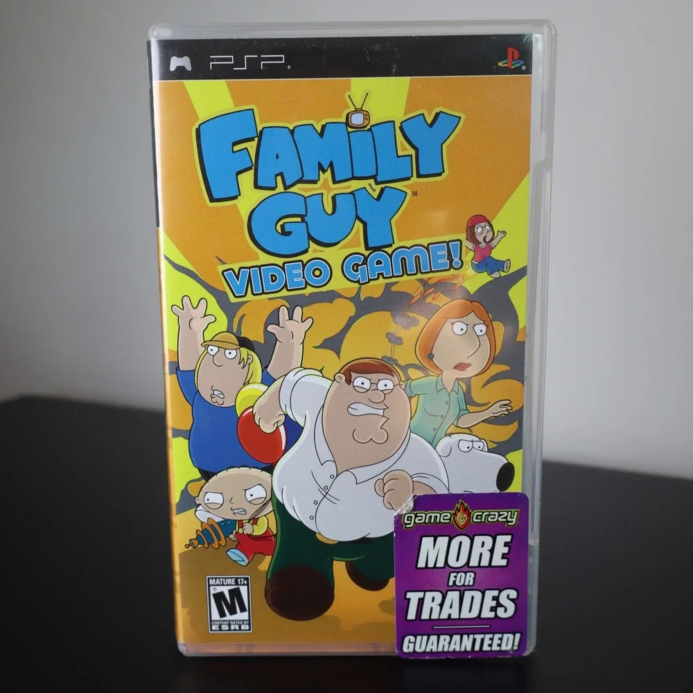Family Guy Video Game (Sony PSP, 2006) CIB Tested and Working Video Game